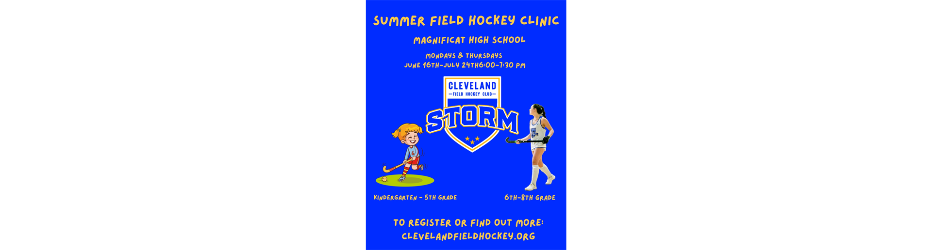Westside Youth Field Hockey at Magnificat High School